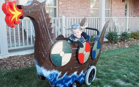 Decorated Stroller