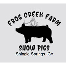 Frog Creek Farm Show Pigs
